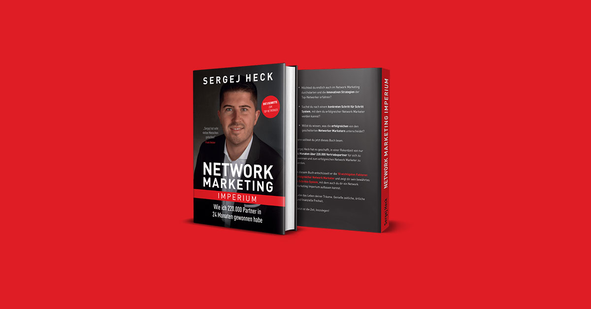 Buch: Network Marketing Imperium von Sergej Heck (Erfahrungen)